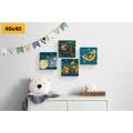 CANVAS PRINT SET FAIRYTALE WORLD - SET OF PICTURES - PICTURES