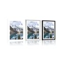 POSTER WITH MOUNT BEAUTIFUL MOUNTAIN LANDSCAPE - NATURE - POSTERS