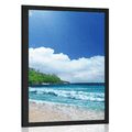 POSTER BEACH ON THE ISLAND OF SEYCHELLES - NATURE - POSTERS