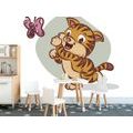 SELF ADHESIVE WALLPAPER CUTE KITTEN WITH A BUTTERFLY - SELF-ADHESIVE WALLPAPERS{% if product.category.pathNames[0] != product.category.name %} - WALLPAPERS{% endif %}