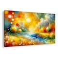 OBRAZ ZÁŘIVÉ SLUNCE NAD ŘEKOU - OBRAZY PŘÍRODY A KRAJINY - OBRAZY