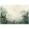 TAPET AUTOADEZIV JUNGLĂ VERDE ÎN CEAȚĂ - TAPET JUNGLĂ - TAPETURI