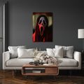 WANDBILD DUNKLE MASKE IM WALDSCHATTEN - HALLOWEEN- UND HORROR-BILDER - BILDER
