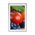 POSTER WITH MOUNT AUTUMN HARVEST - WITH A KITCHEN MOTIF - POSTERS