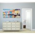 CANVAS PRINT OIL PAINTING OF VENICE - PICTURES OF CITIES - PICTURES