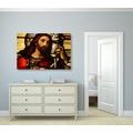 WANDBILD JESUS MIT LAMM - ABSTRAKTE BILDER - BILDER