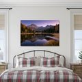 OBRAZ PODZIMNÍ HORSKÉ JEZERO - OBRAZY JEZERA - OBRAZY