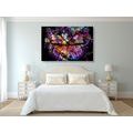 CANVAS PRINT UNUSUAL BUTTERFLY - POP ART PICTURES - PICTURES