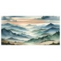OBRAZ KRAJINA NEKONEČNÝCH VRCHOLKŮ - OBRAZY HORY - OBRAZY