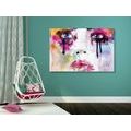 CANVAS PRINT FASHIONABLE WOMAN - PICTURES OF PEOPLE - PICTURES