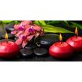 CANVAS PRINT OF A SOOTHING ZEN STILL LIFE - PICTURES FENG SHUI - PICTURES