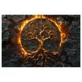 WANDBILD LEBENSBAUM IM FEUER - BILDER - 🔥 TOTALAUSVERKAUF