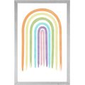 POSTER CURCUBEU PASTELAT MID-CENTURY - MOTIVE DIN ATELIERUL NOSTRU - POSTERE