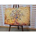 CANVAS PRINT SYMBOL OF THE TREE OF LIFE - PICTURES FENG SHUI - PICTURES