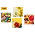 BILDER-SET BUNTES OBST - BILDERSETS - BILDER