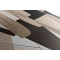 CANVAS PRINT ABSTRACT SHAPES ELEGANT COUPLE - PICTURES OF ABSTRACT SHAPES - PICTURES