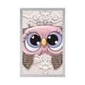 POSTER CUTE OWL - ANIMALS - POSTERS