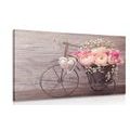 CANVAS PRINT BEAUTIFUL FLOWERS IN A VINTAGE VASE - VINTAGE  AND RETRO PICTURES{% if product.category.pathNames[0] != product.category.name %} - PICTURES{% endif %}