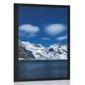 POSTER LANDSCHAFT BEI NACHT IN NORWEGEN - NATUR - POSTER