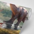 SAMOLEPÍCÍ TAPETA NEODHALENÁ ZEMĚ DINOSAURŮ - SAMOLEPÍCÍ TAPETY - TAPETY