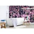 WALL MURAL PURPLE LILAC FLOWERS - WALLPAPERS FLOWERS - WALLPAPERS