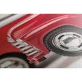 CANVAS PRINT COLORFUL CAR MODELS - PICTURES CARS - PICTURES