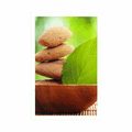 POSTER ZEN STONES AND A LEAF IN A BOWL - FENG SHUI - POSTERS