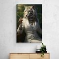 WANDBILD TIERISCHER GANGSTER TIGERIN - WANDBILDER TIERISCHE GANGSTER - BILDER