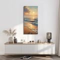OBRAZ MOŘE ZALITÉHO SLUNCEM - OBRAZY VÝCHOD A ZÁPAD SLUNCE - OBRAZY