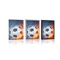 POSTER SOCCER BALL - POSTERS FOR CHILDREN ROOM - POSTERS