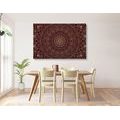 CANVAS PRINT DETAILED DECORATIVE MANDALA - PICTURES FENG SHUI - PICTURES