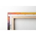 CANVAS PRINT COLORFUL LANDSCAPE OIL PAINTING - PICTURES OF NATURE AND LANDSCAPE - PICTURES