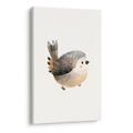 OBRAZ ROZTOMILÝ PTÁČEK V PASTELOVÝCH TÓNECH - DĚTSKÉ OBRAZY ZVÍŘÁTKA - OBRAZY