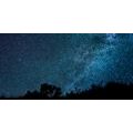 CANVAS PRINT MILKY WAY AMONG THE STARS - PICTURES OF SPACE AND STARS - PICTURES