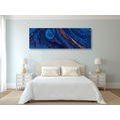 CANVAS PRINT BLUE ABSTRACTION - ABSTRACT PICTURES - PICTURES