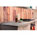SELF ADHESIVE PHOTO WALLPAPER FOR KITCHEN IMITATION OF WOOD - WALLPAPERS