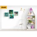 CANVAS PRINT SET MAGICAL WORLD - SET OF PICTURES - PICTURES