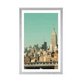 AFFICHE AVEC MONTURE MAGIQUE NEW YORK CITY - VILLES - AFFICHES