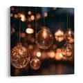 CANVASTAVLA MAGISK BELYSNING MED BOKEH-EFFEKT - JUL- OCH VINTERTAVLOR - TAVLOR