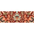 CANVAS PRINT FOLKLORE ORNAMENT - ABSTRACT PICTURES - PICTURES