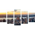 TABLOU 5-PIESE PANORAMĂ ORAȘ NEW YORK - 5-PIESE - 🔥 REDUCERE TOTALÃ 🔥
