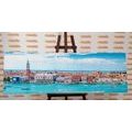 CANVAS PRINT VIEW OF VENICE - PICTURES OF CITIES - PICTURES