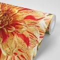 SELF ADHESIVE WALL MURAL EXOTIC DAHLIA - SELF-ADHESIVE WALLPAPERS - WALLPAPERS