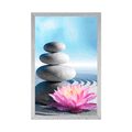 POSTER WELLNESS STEINE - FENG SHUI - POSTER