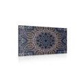 CANVAS PRINT MANDALA WITH AN INDIAN THEME - PICTURES FENG SHUI - PICTURES