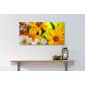 CANVAS PRINT SUMMER BOUQUET - PICTURES FLOWERS - PICTURES