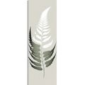 CANVAS PRINT STYLISH FERN LEAF - PICTURES OF TREES AND LEAVES - PICTURES