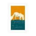 POSTER WITH MOUNT HORSE ON THE MEADOW - MOTIFS FROM OUR WORKSHOP - POSTERS