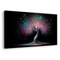 OBRAZ STROM ŽIVOTA V BAREVNÉM VESMÍRU - OBRAZY STROMY ŽIVOTA - OBRAZY
