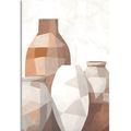 CANVAS PRINT STILL LIFE WITH VASES - PICTURES OF VASES - PICTURES